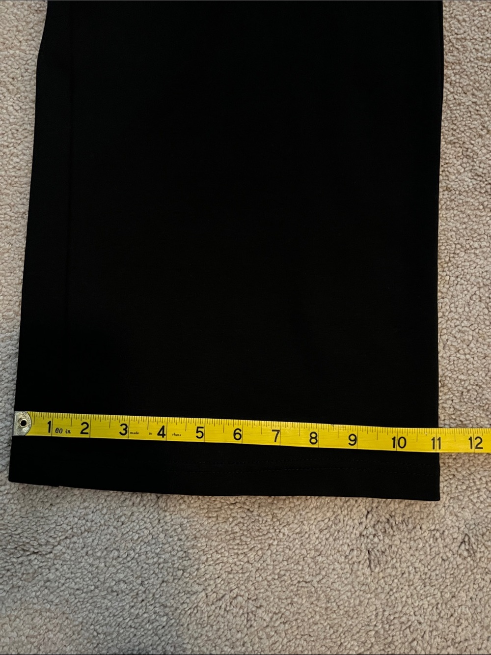 NWOT-Ellen Tracy Hi-Rise Black Wide-Leg Sailor Pants- size Medium, *never worn* - Picture 6 of 7